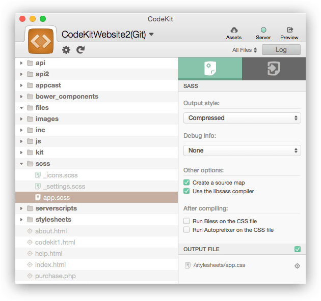 codekit app integration