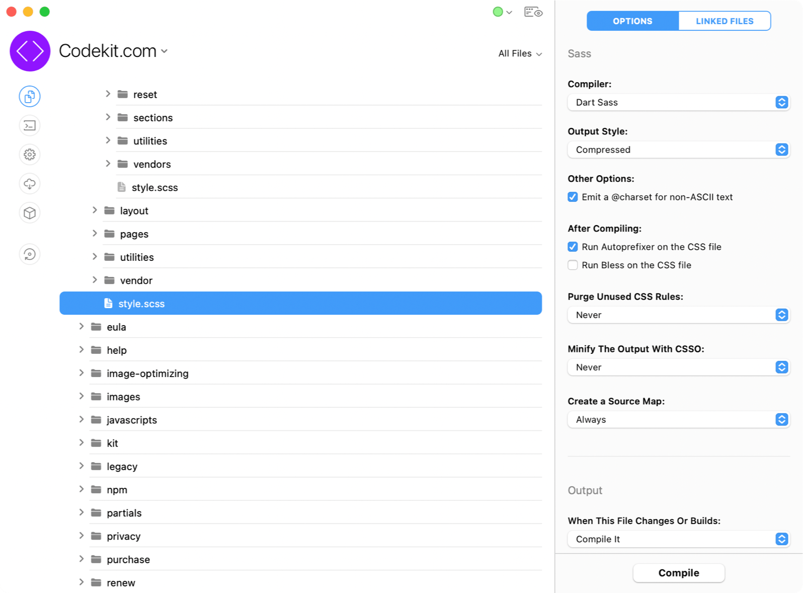 coda 2 update less compiler