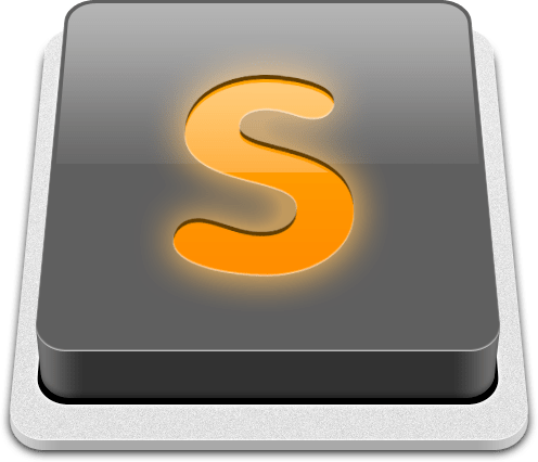 The Sublime Text 3 logo